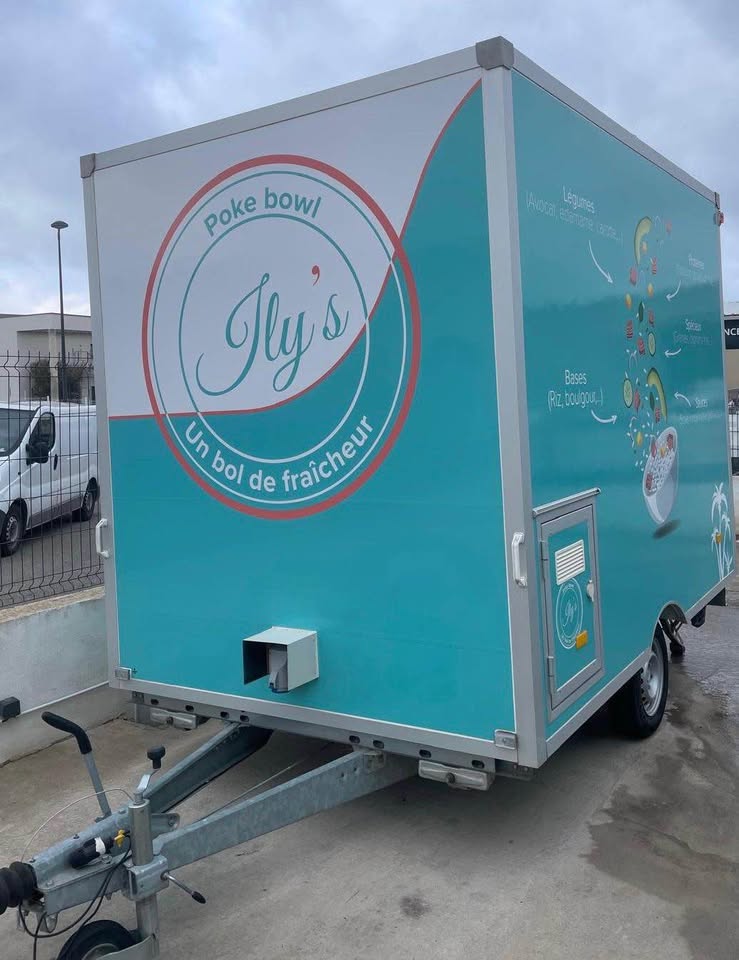 Remorque food truck ATAS RESP – 2020 – 3 × 2 m